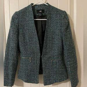 H&M tweed blazer